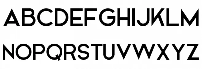 Airframe Demo フォント 大文字