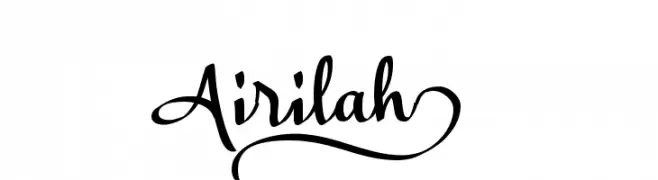 Airilah_  フリーフォントのダウンロード