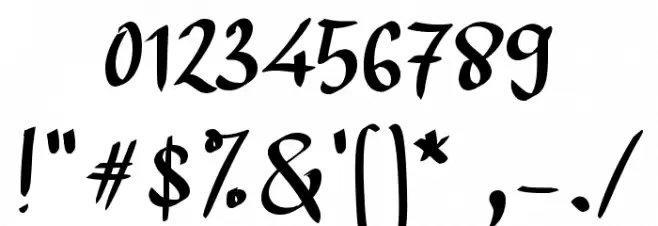 Airilah_ Font OTHER CHARS