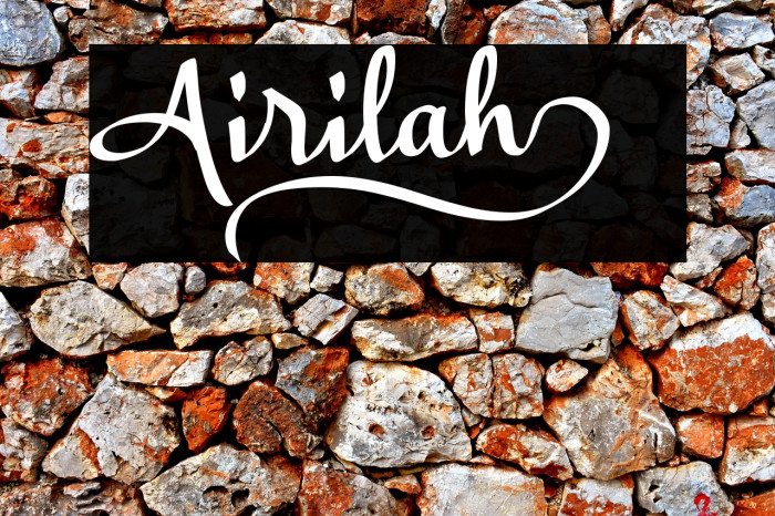Airilah_ Example 1