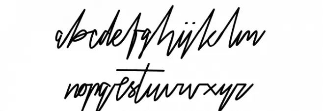 Airin Font LOWERCASE