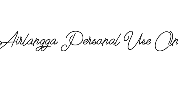 Airlangga Personal Use Only Logo