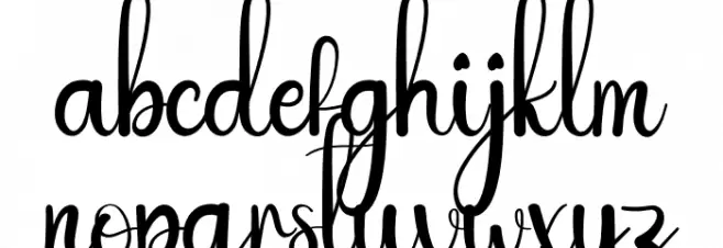 Airline 字体 小写