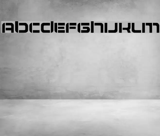 Airlock Regular Font examples