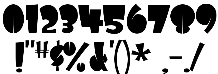 Airmole-Regular Font OTHER CHARS