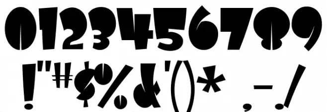 Airmole-Regular Font OTHER CHARS