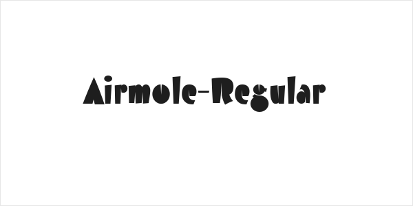 Airmole-Regular Logo