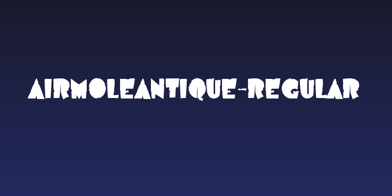 AirmoleAntique-Regular Social Header