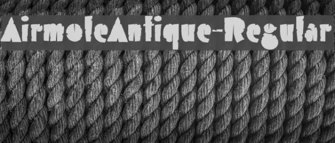 AirmoleAntique-Regular Font examples