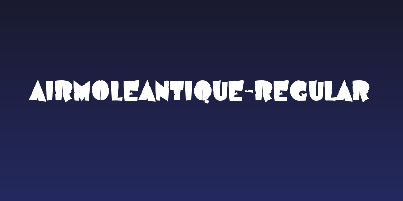 AirmoleAntique-Regular Social Header