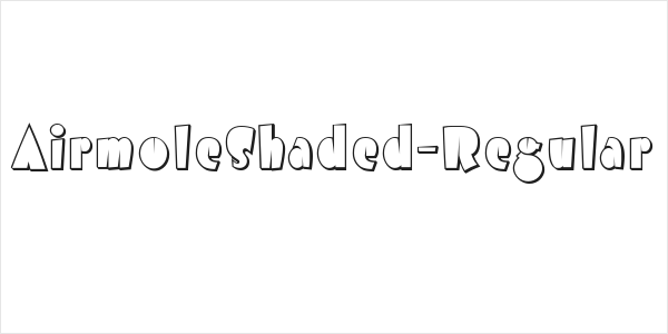 AirmoleShaded-Regular Logo