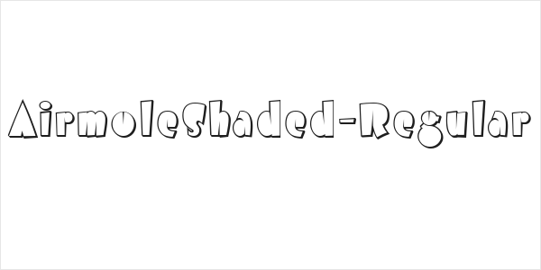 AirmoleShaded-Regular Logo