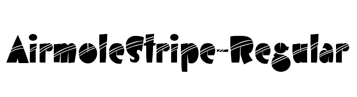 AirmoleStripe-Regular Font