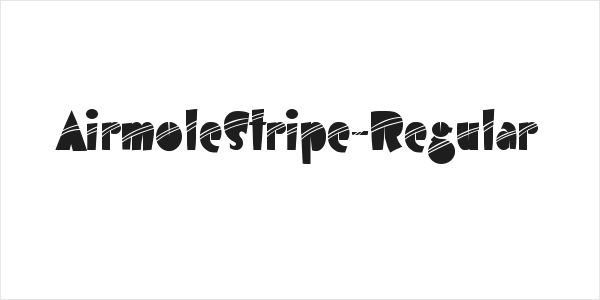 AirmoleStripe-Regular Logo