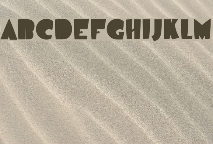 Airmole Font examples