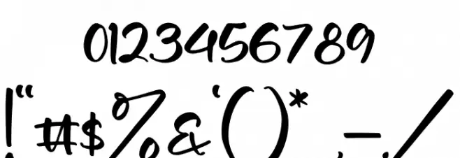 Airnon Font OTHER CHARS