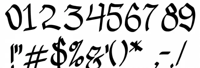 Airosol Schriftart Anderer Schreiben