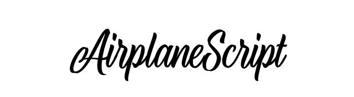 AirplaneScript  नि: शुल्क फ़ॉन्ट्स डाउनलोड