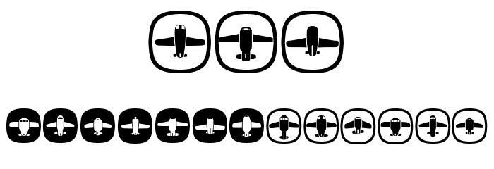 Airplanes Regular Font OTHER CHARS