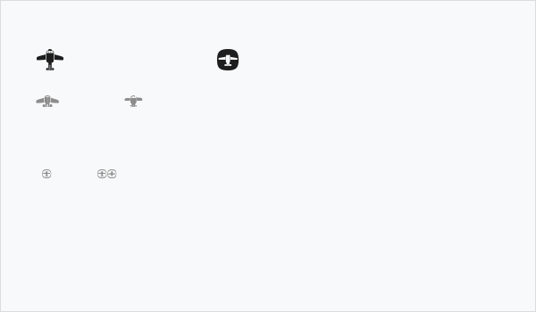 Airplanes Regular Business Card