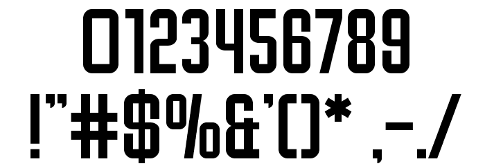 Airport Font OTHER CHARS