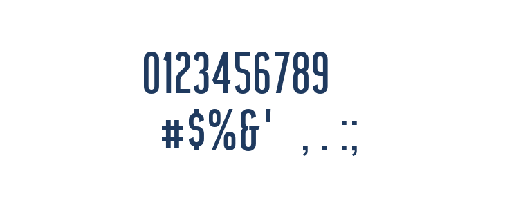 Airside Sans Regular Other Characters