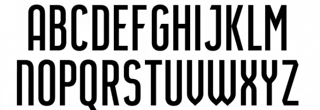 Airside Sans Regular Font UPPERCASE
