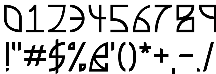 Airstream Futuropolis Regul Font OTHER CHARS