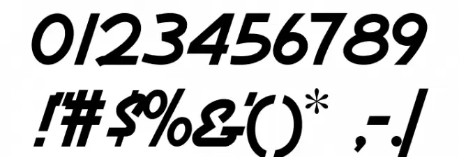 Airstream NF Font OTHER CHARS