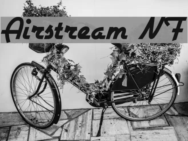 Airstream NF Font examples
