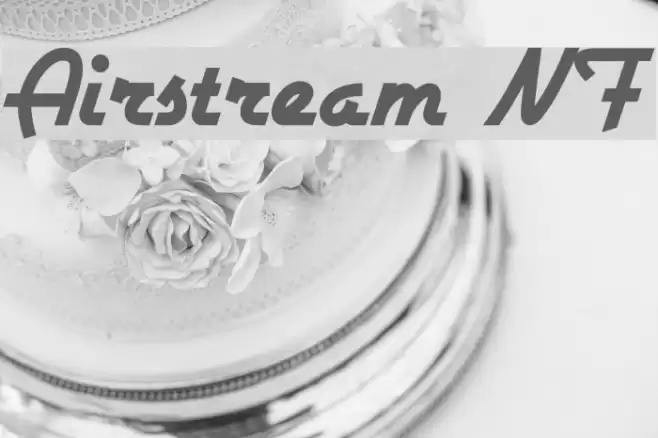Airstream NF Font examples