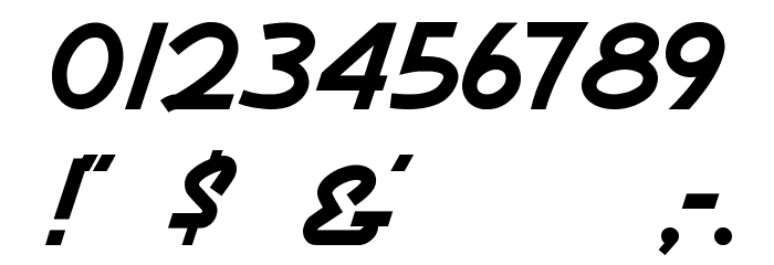 Airstream Font OTHER CHARS