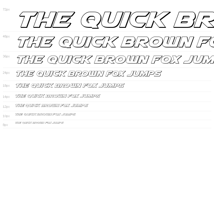 Airstrike 3D Regular Waterfall