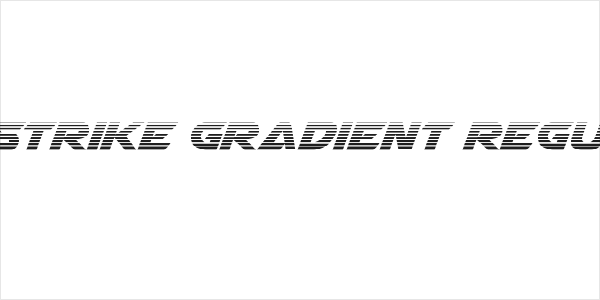 Airstrike Gradient Regular Logo
