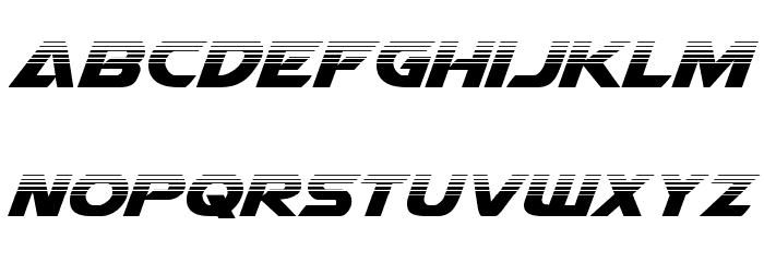 Airstrike Half-Tone Regular Font LOWERCASE