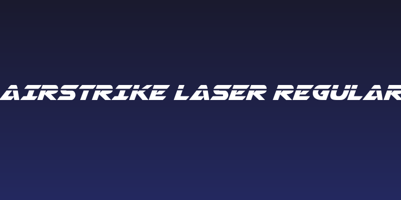 Airstrike Laser Regular Social Header