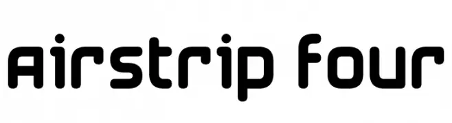 Airstrip Four  Frei Schriftart Herunterladen