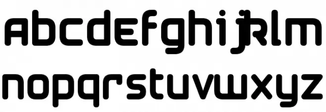 Airstrip Four Schriftart Groß