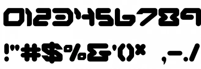 Airstrip One Bold Font Alte caractere