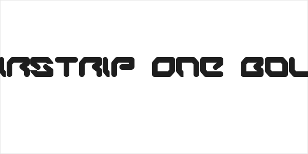 Airstrip One Bold Logo