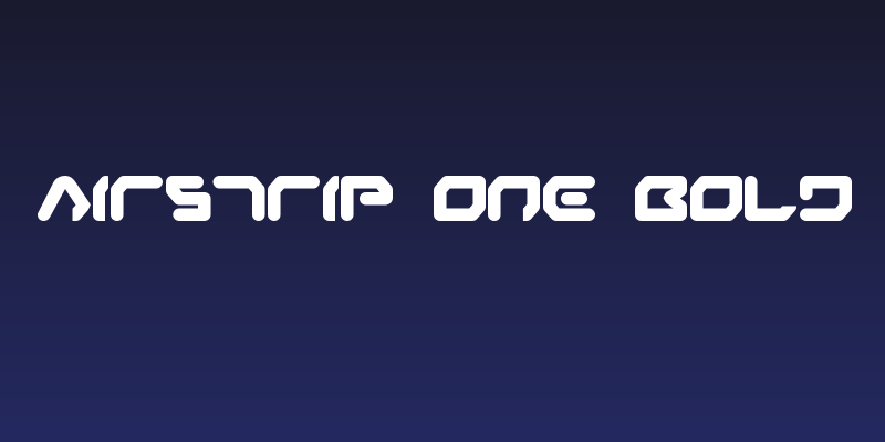 Airstrip One Bold Social Header
