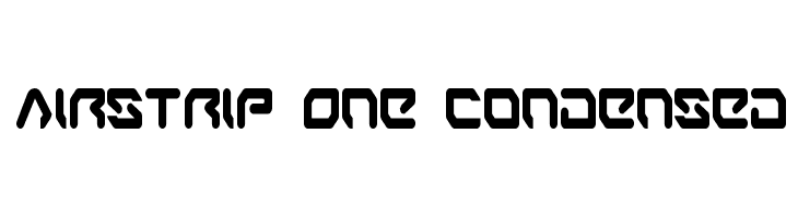 Airstrip One Condensed  フリーフォントのダウンロード