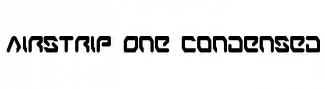 Airstrip One Condensed  font caratteri gratis