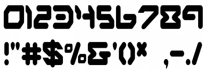 Airstrip One Condensed Font OTHER CHARS