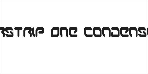 Airstrip One Condensed Logo