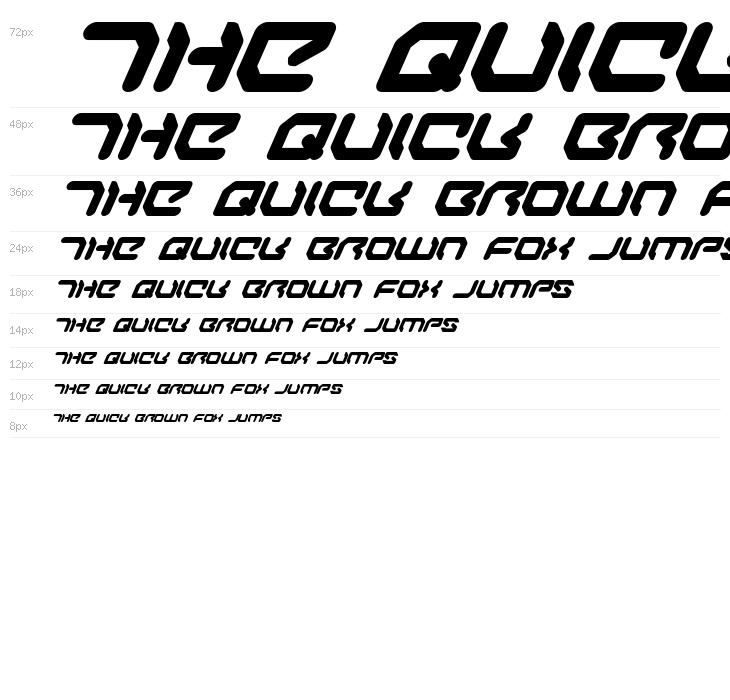 Airstrip One Italic Waterfall