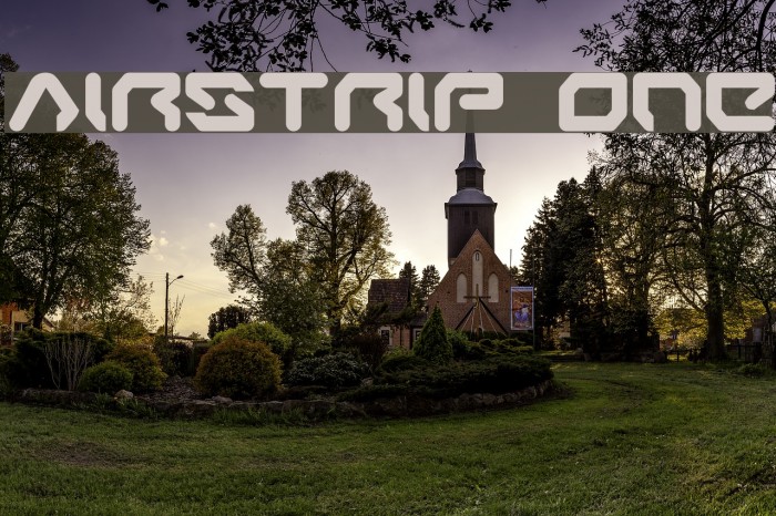 Airstrip One Fonte examples