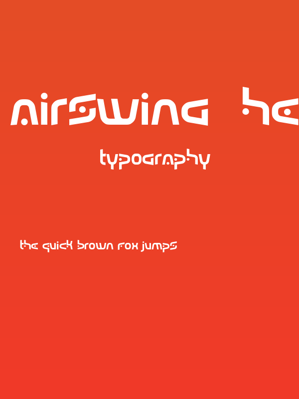 Airswing  Headline Poster