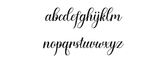 Airthan-Age Font LOWERCASE