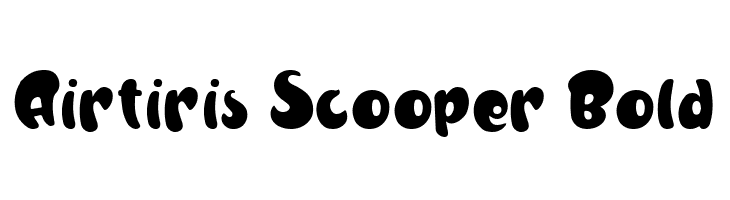 Airtiris Scooper Bold  لخطوط تنزيل